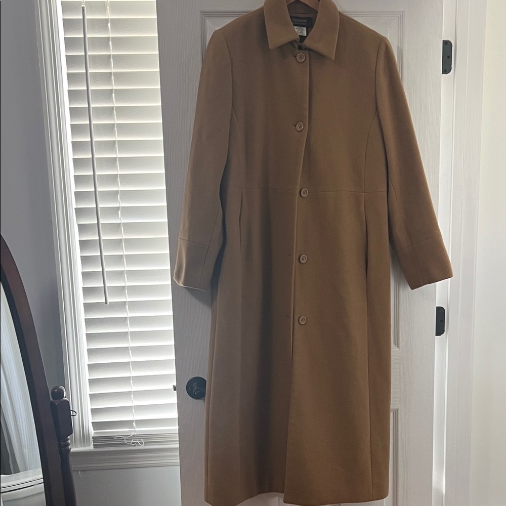 Signature Camel Button-Up Jacket - image 1